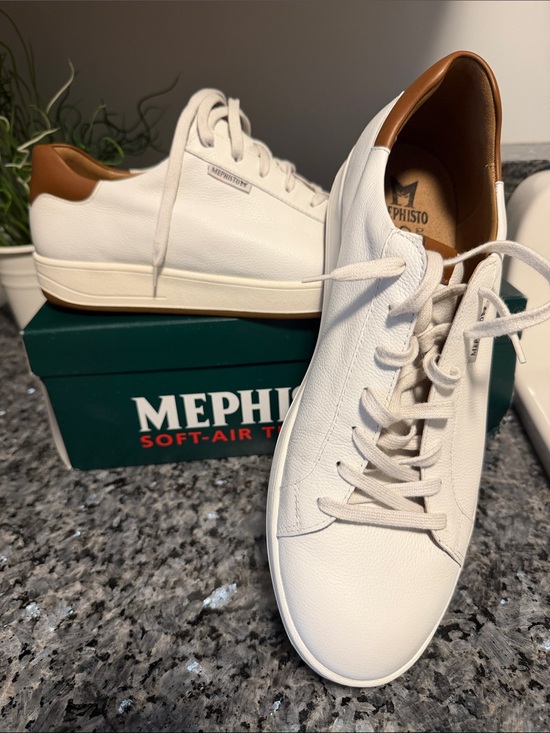 Mephisto Other - Mephisto Hasko White Men's Sneakers